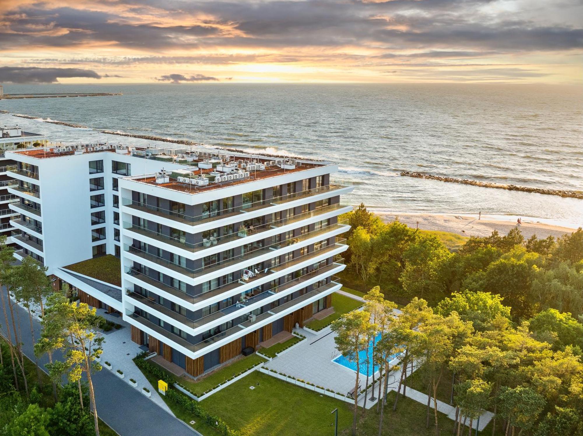 דארלובקו Nautic Park Apartamenty מראה חיצוני תמונה